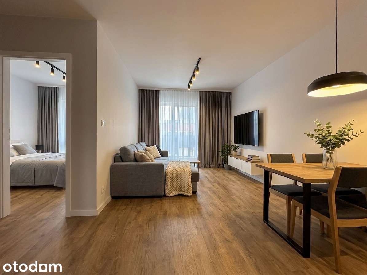 Gotowe 2-pokojowe mieszkanie | 44,53 m² | 4. piętro | Wyposażone