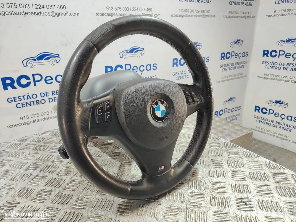 Volante completo pele perfurada BMW Serie 1 E81 E82 E87 E88 - 3