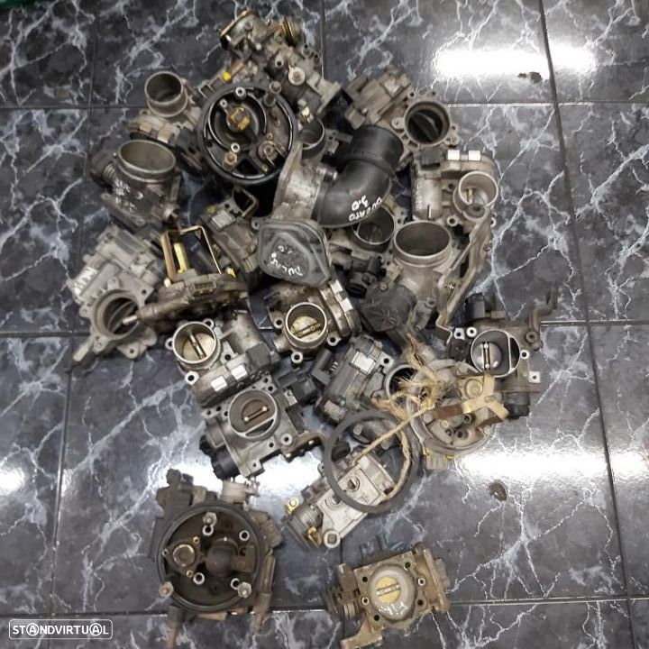 Borboletas admissão torres de injecção Fiat Lancia Alfa Romeu varios modelos - 1