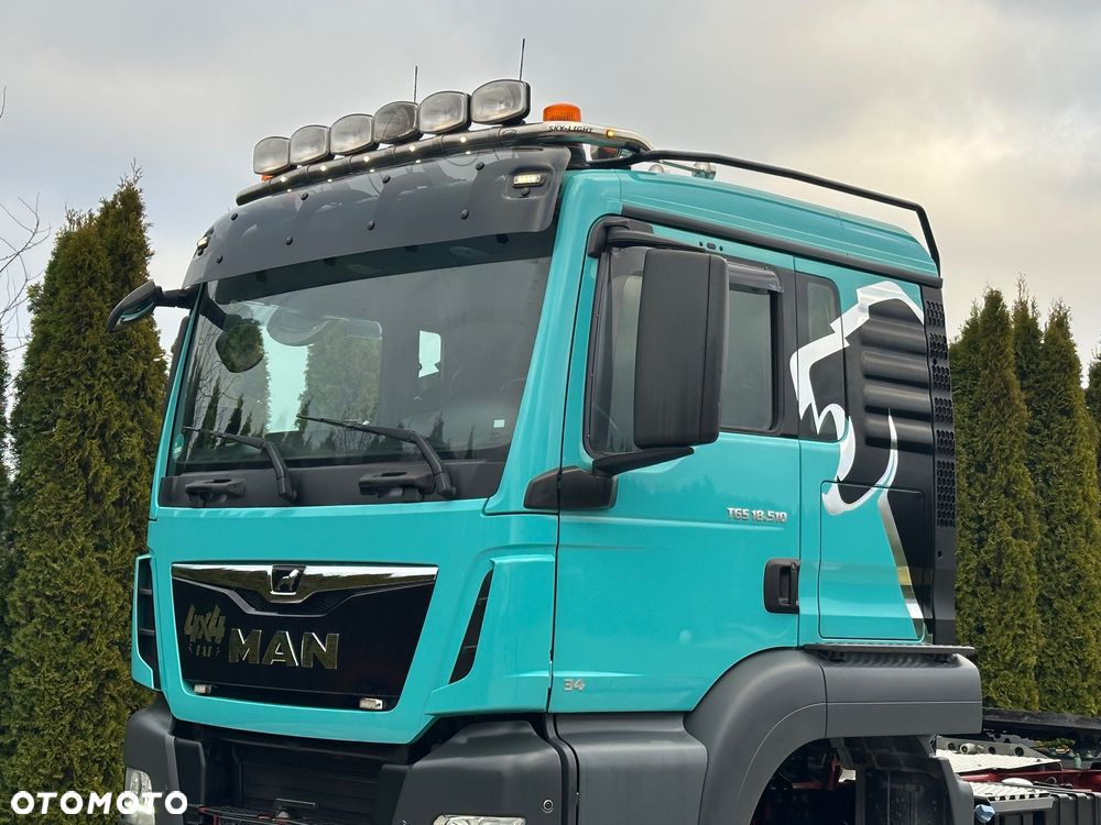 MAN / TGS / 18.510 / 4x4 / STAŁY NAPĘD + REDUKTOR  / ALLROAD / - 9