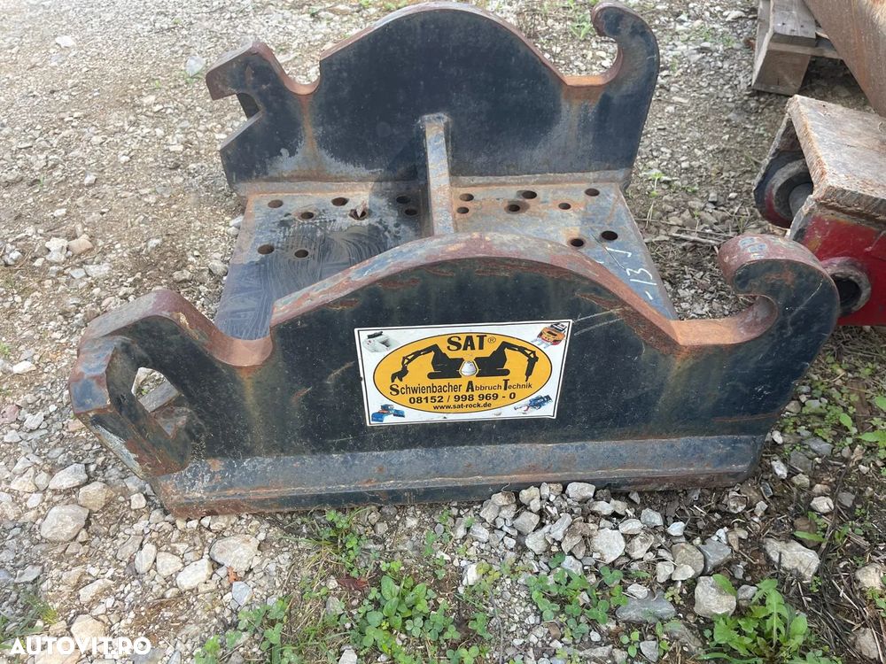 Placa de prindere pentru cupa si picon sistem Verachtert CW30 - 1