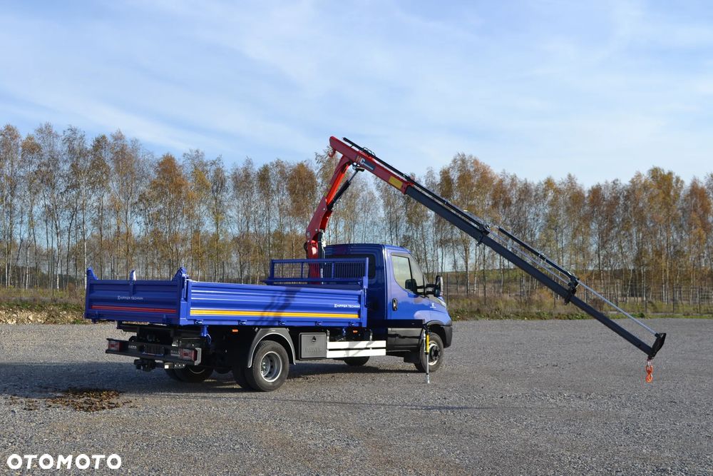 Iveco Daily 72C18 70C18 Nowy 3-stronny WYWROT Kiper Wywrotka Nowy HDS Żuraw HC 45A3 Dźwig Fassi F40 - 22