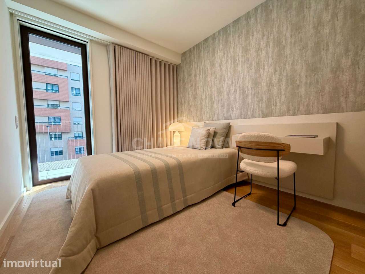 T1 Novo Condominio Fechado c/ Vistas e Lugar de Garagem na Afurada - Grande imagem: 4/10