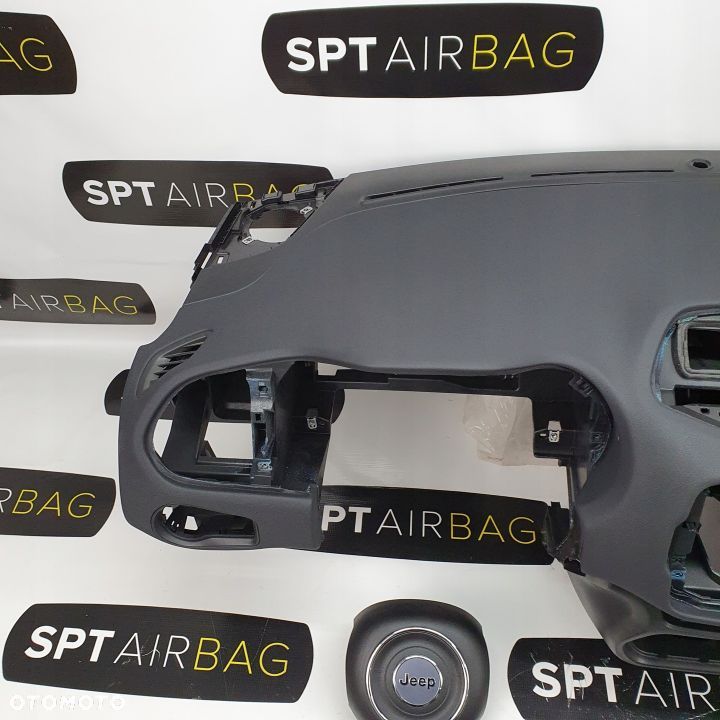 JEEP RENEGADE DESKA ROZDZIELCZA KONSOLA KOKPIT PULPIT PODUSZKI AIRBAG AIR BAG PASY KIT SET - 2