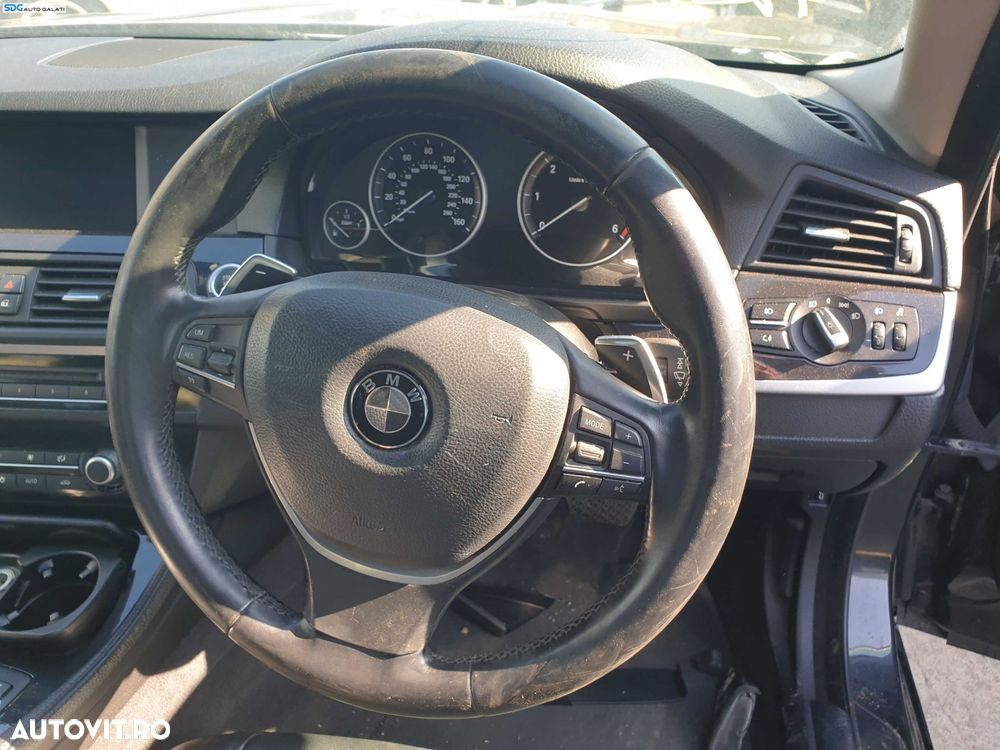Volan Piele Sport cu Comenzi si Padele FARA Airbag BMW Seria 5 F10 2009 - 2014 [K3911] - 1