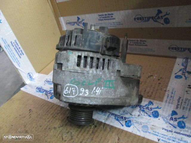 Alternador 030903023E VW GOLF 3 1993 1.4 I VW GOLF 3 1994 1.9D 65CV 3P VERMELHO VFALEO - 1