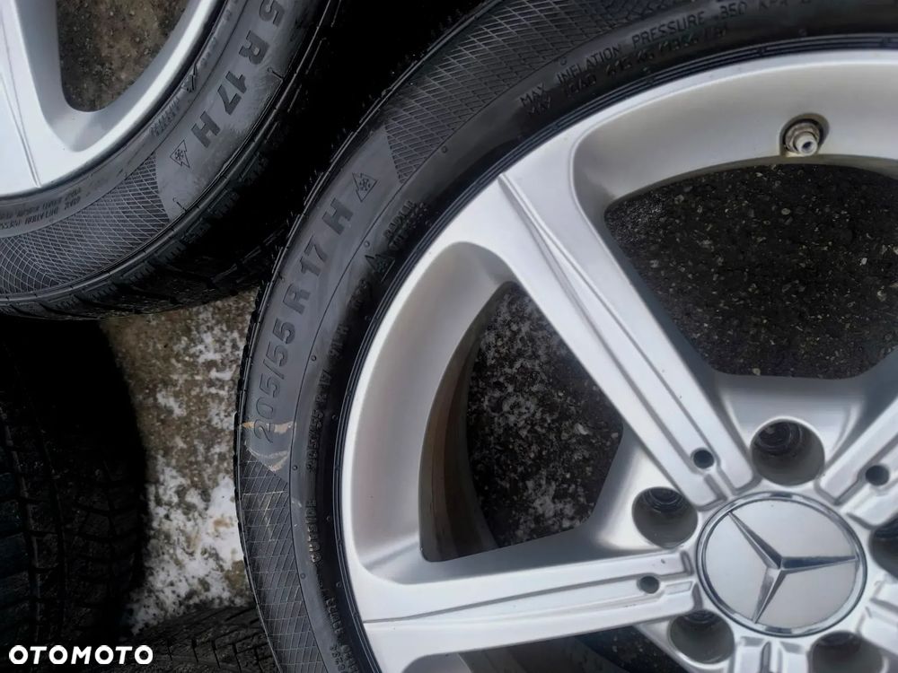 5x112 Felgi Aluminiowe Alufelgi 17 Mercedes Koła Zimowe Zima A KLASA W177 W176 B W246 W247 C W204 CLA W117 W118 GLB X247 GLA H247 MARCO POLO W447 V VITO W639 Legnica ALU-RAD 7mm 205/55 TPMS - 13
