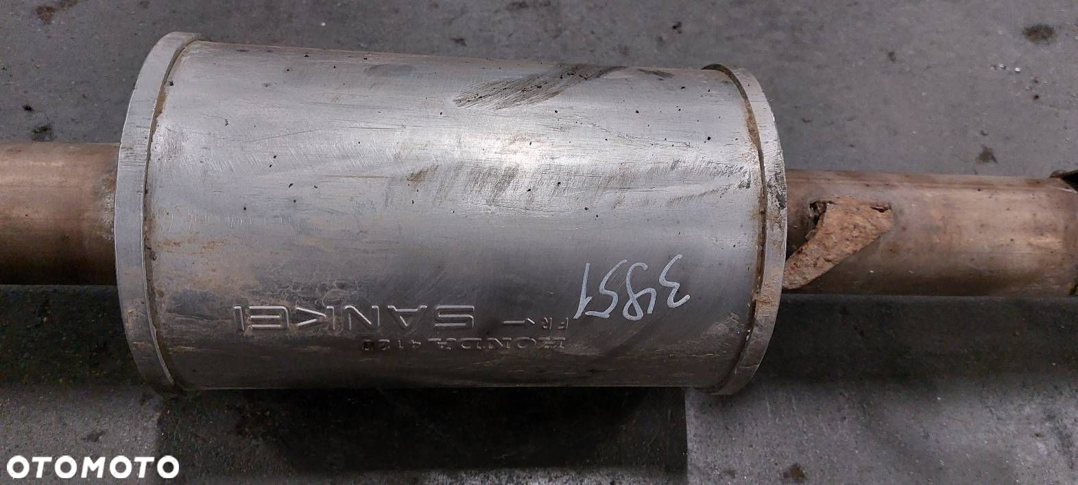 TŁUMIK WYDECH KOŃCOWY + ŚRODKOWY ACCORD VIII 2.2 I-DTEC - 3