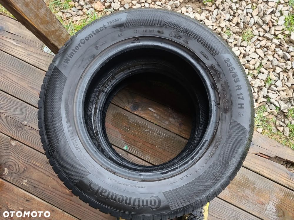 OPONY continental wintercontact ts850P SUV 235/65r17 2020/19 8/6mm bdb stan - 14