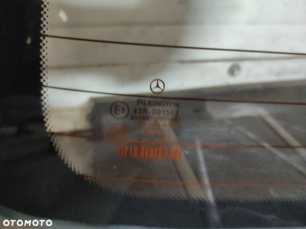 SZYBA TYŁ KLAPY BAGAŻNIKA MERCEDES-BENZ W245 B KLASA ID: 238752 - 2