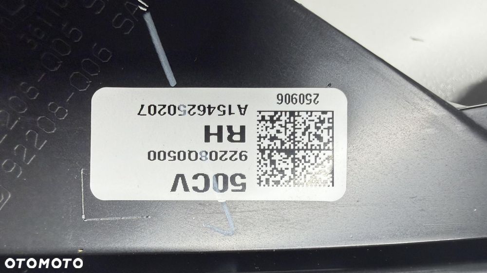 LAMPA PRAWA PRZEDNIA GÓRNA HYUNDAI BAYON  92208Q0500 NOWA OEM - 3