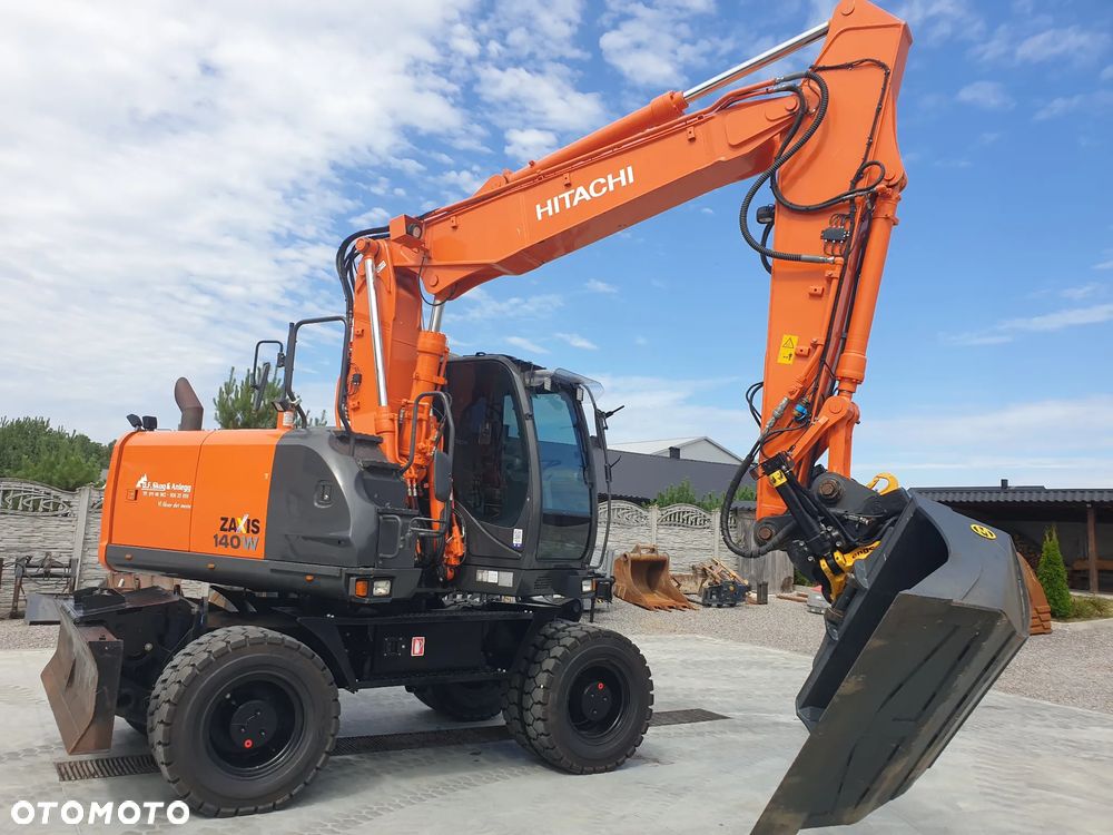 Hitachi ZX 140W ROTOTILT SPROWADZONA ŁADNY STAN - 33