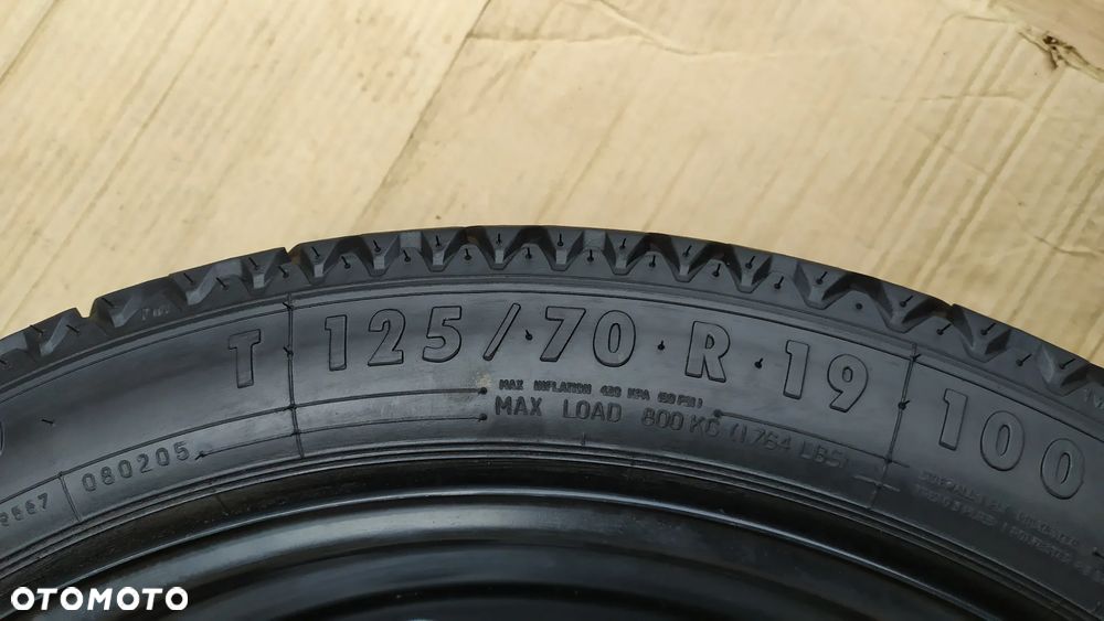 Koło dojazdowe R19 Audi A4 B8 B9 Audi A5+ zestaw szybka wysyłka - 11