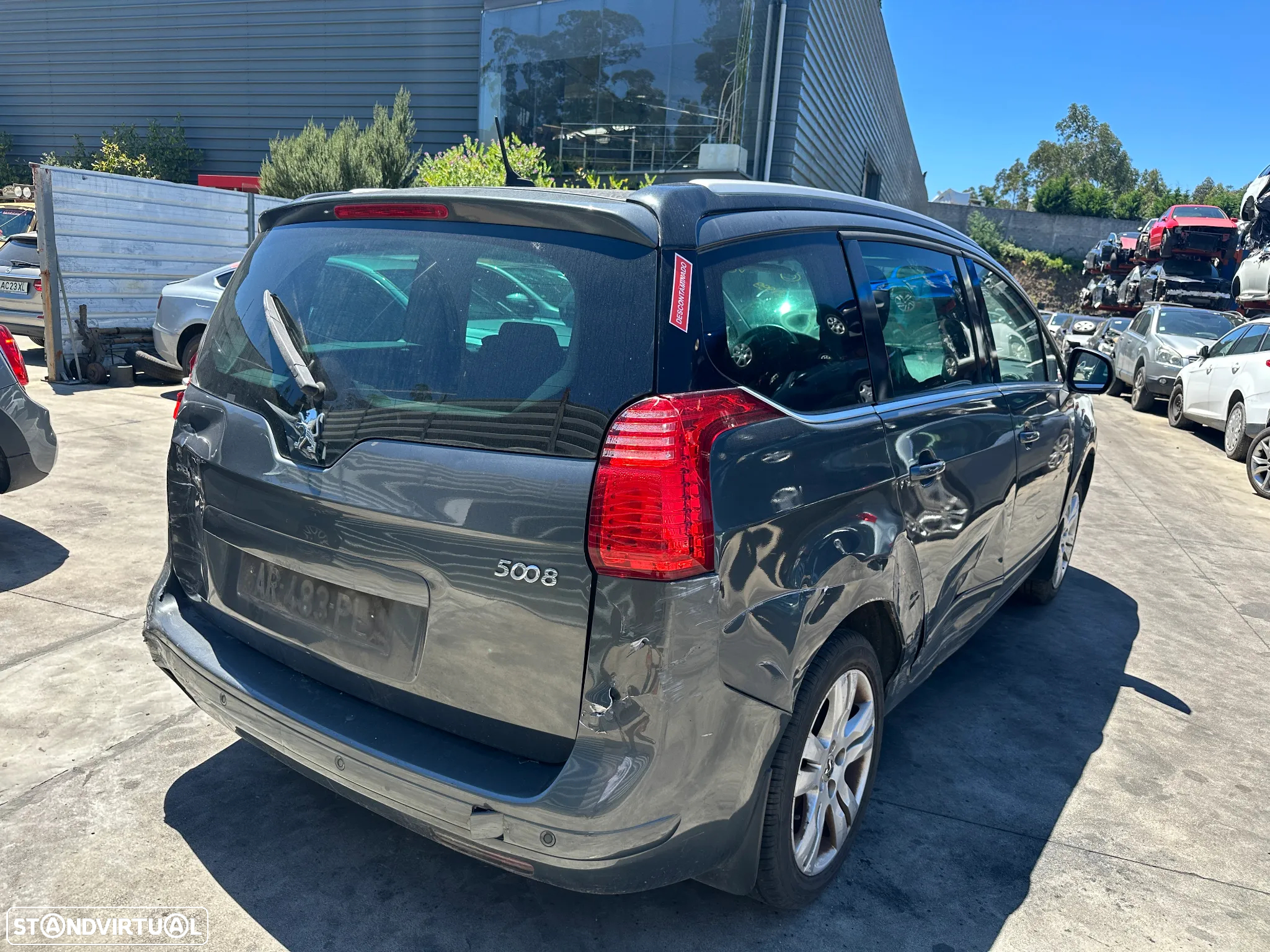PEUGEOT 5008 1.6 HDI DE 2012 PARA PEÇAS - 4