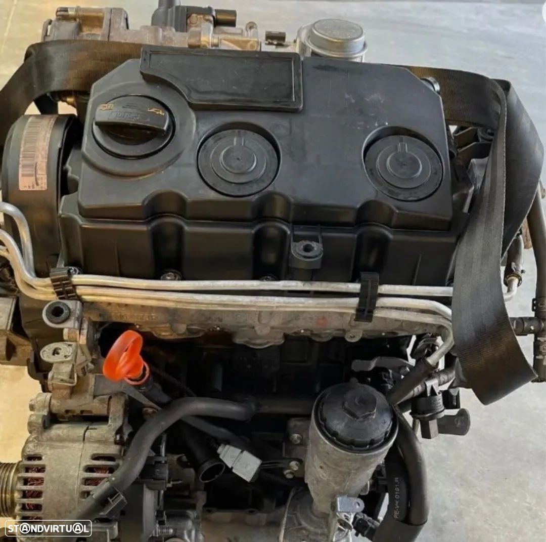 Motor Volkswagen Caddy Golf Jetta Passat Touran 1.9Tdi 105Cv Ref.BLS - 1