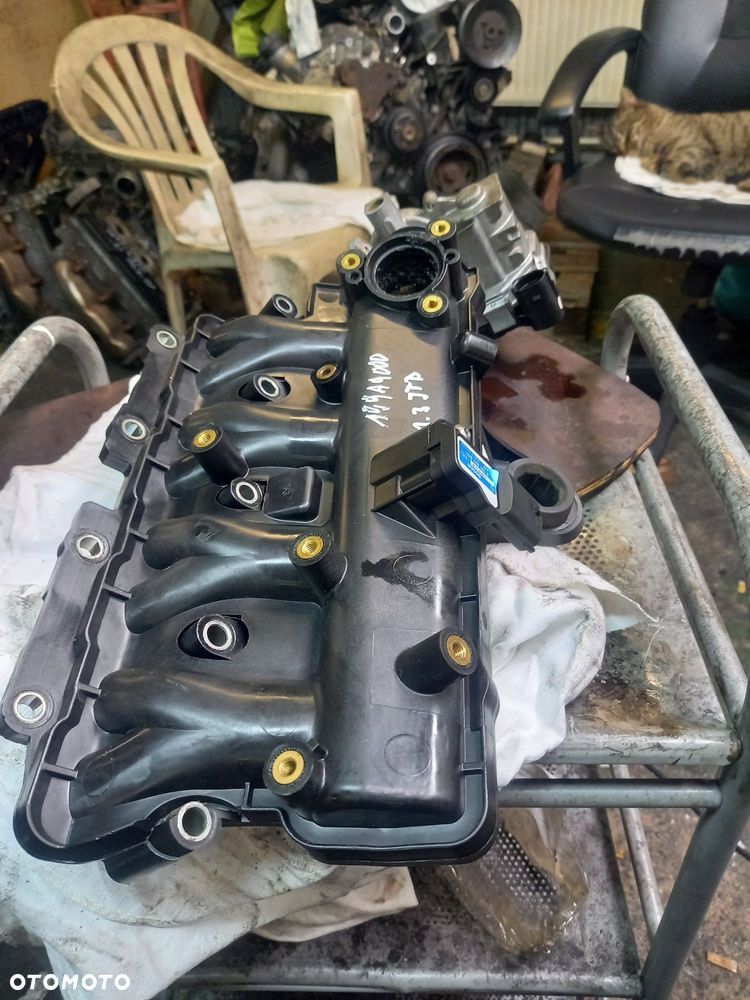 Kolektor saccy 1.3 jtd fiat 1.3 cdit opel przepustnica komplet - 2