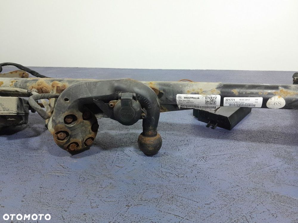 VW PASSAT B7 KOMBI HAK HOLOWNICZY ELEKTRYCZNY 13 PIN 3AA803880E - 4