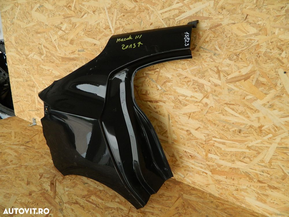 Aripa dreapta spate, Mazda 3, Hatchback, 2014, 2015, 2016, 2017, 2018. - 3