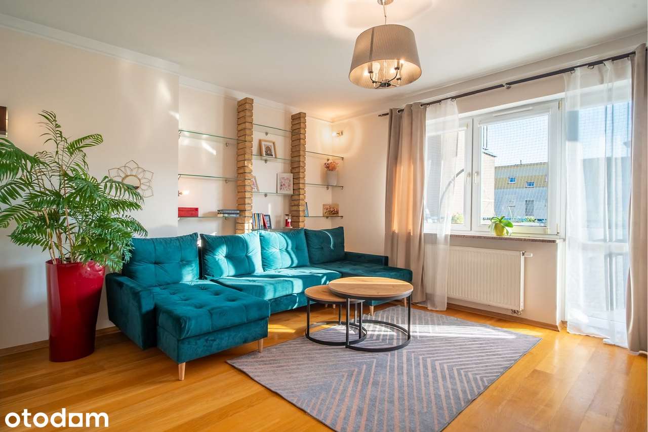 Centrum, 62 m2, 3 pokoje, dwa balkony, duża piwnica