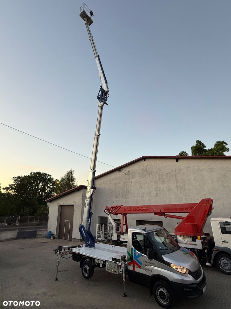 Iveco Podnośnik Koszowy Zwyżka 25 Metrów 12 w Bok! Multitel MX250 UDT!! 14tys Km 1200Mth! Jak Wumag Ruthamnn Gsr - 17