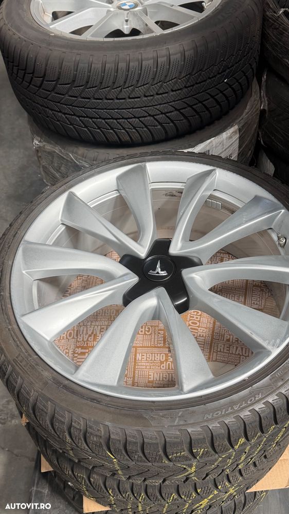 Vând jante originale Tesla 3 pe 20” cu anvelope de iarnă - 1