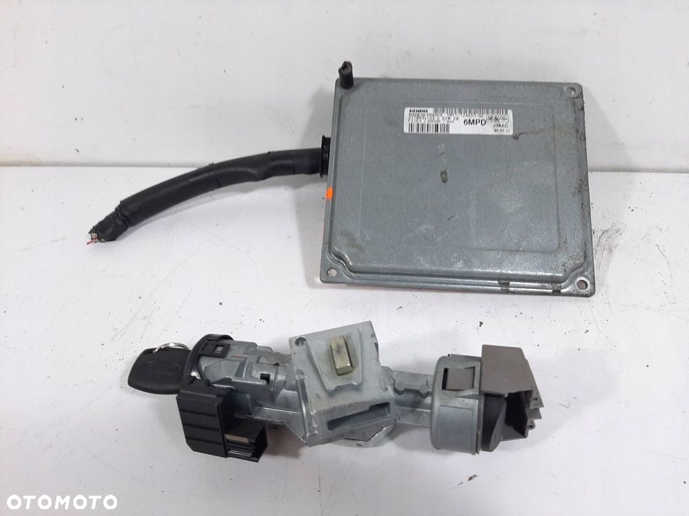 FORD FOCUS MK2 1.4 16V 06R STEROWNIK SILNIKA ZESTAW SIEMENS 5M51-12A650-GD - 2