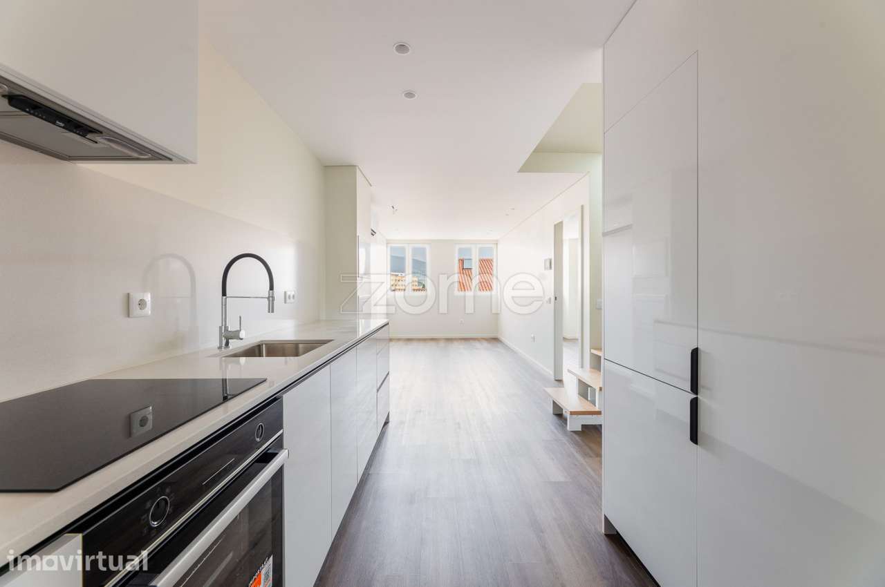 Apartamento T2 Duplex Novo c/ Varandas e Vista| S. Vítor, Braga. - Grande imagem: 5/27