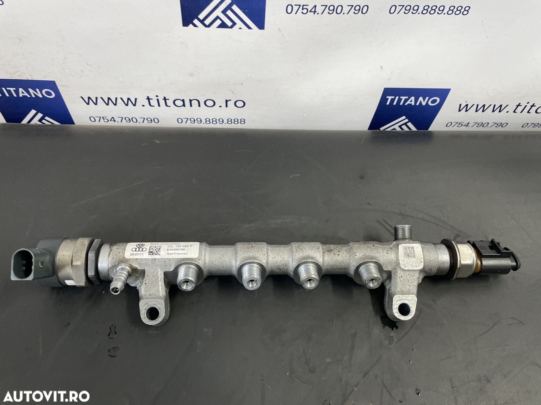Rampa injectoare cu senzor VW Passat B7 Alltrack 2.0TDI , DSG, 2013 - 1