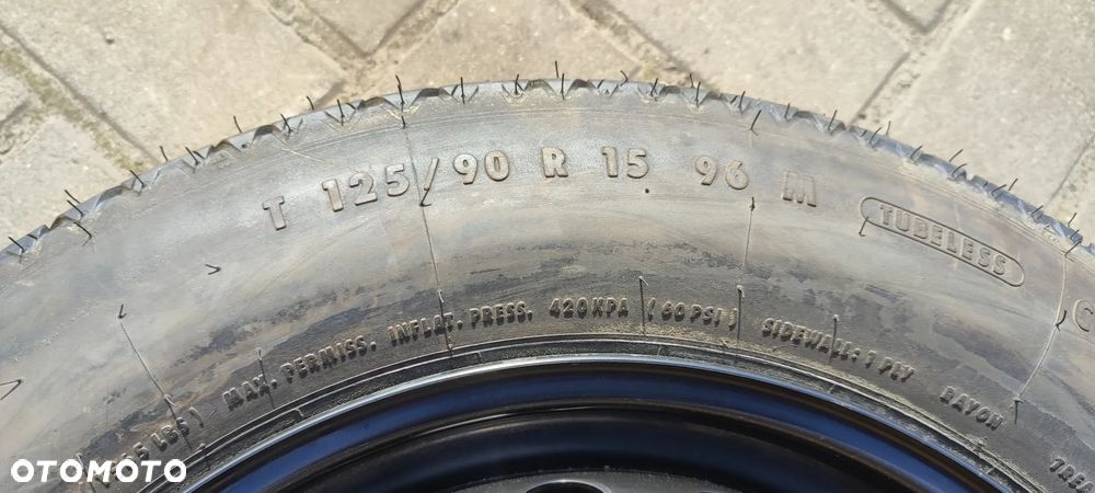 KOŁO DOJAZDOWE 5x120 15 CALI ET36 BMW E36 E46 - 5