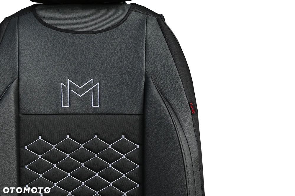 MATA POKROWIEC NA FOTEL ERGONOMICZNA PROFILOWANA EKOSKÓRA UNIWERSALNA MOTIV - 7