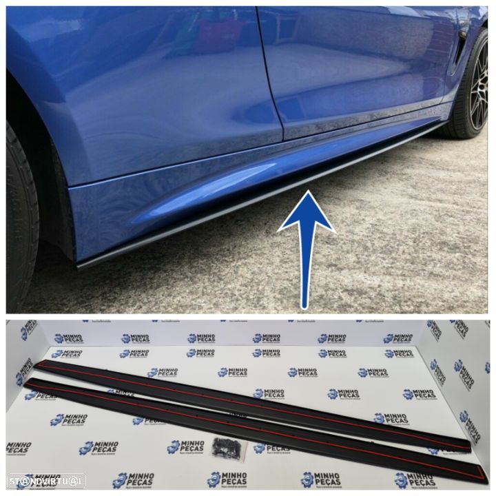 Lâminas Embaladeiras BMW Série 4 (F32/F33/F36) M-Performance - 1