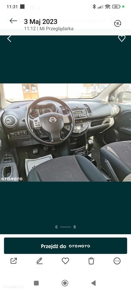 Nissan Note 1.4 more - 4