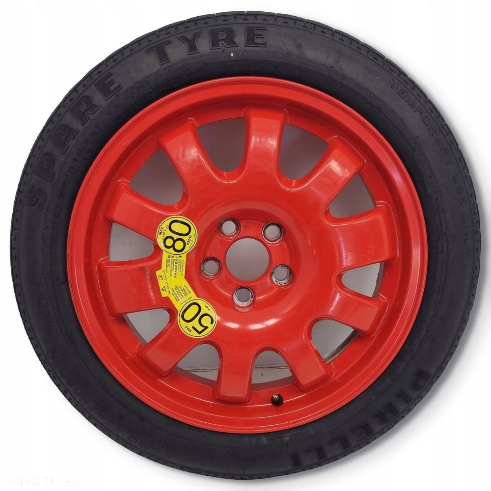 KOŁO DOJAZDOWE ZAPASOWE Volvo XC60 Ford Kuga Jaguar XF XJ 135/80 R18 5x108 - 1