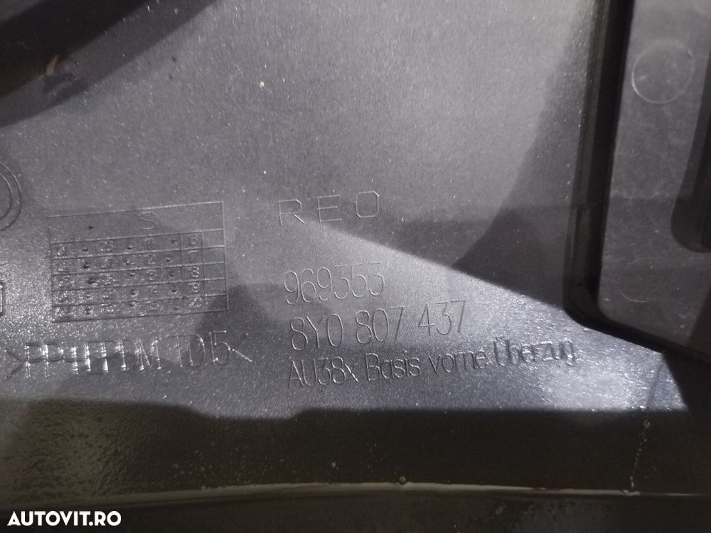 Bara fata Audi A3 8Y, 2019, 2020, 2021, 2022, 2023, 2024, cod origine OE 8Y0807437. - 10