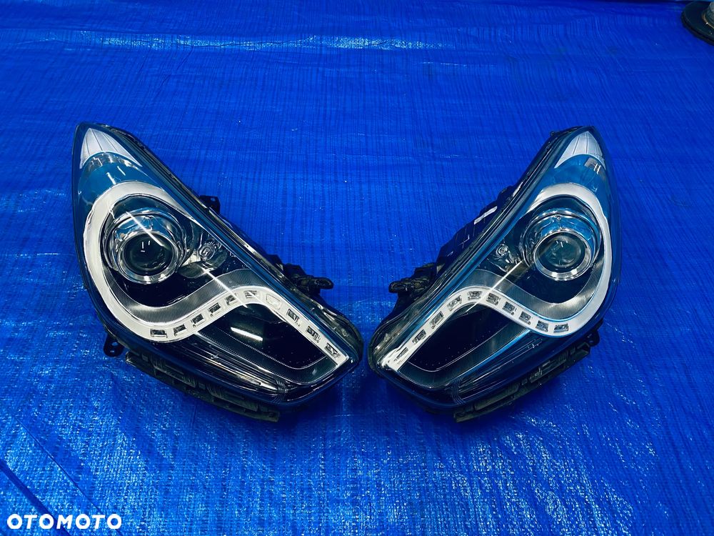 REFLEKTOR LAMPA LEWA PRAWA LEWY PRAWY PRZÓD PRZEDNIA XENON KSENON LED HUNDAI I40 12R ; 92102-3Z090 92102-3ZXXX 92101-3Z100 92101-3ZXXX ORYGINAŁ EUROPA - 1