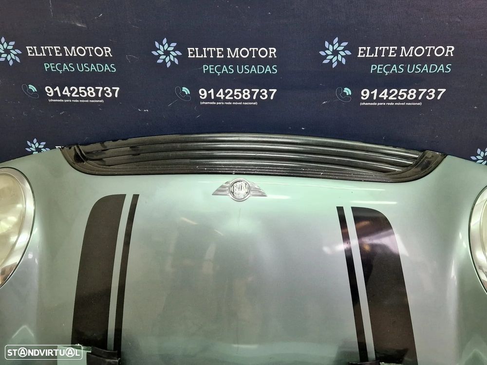 Frente completa usada MINI ONE R50 capot parachoques guardalamas oticas - 7