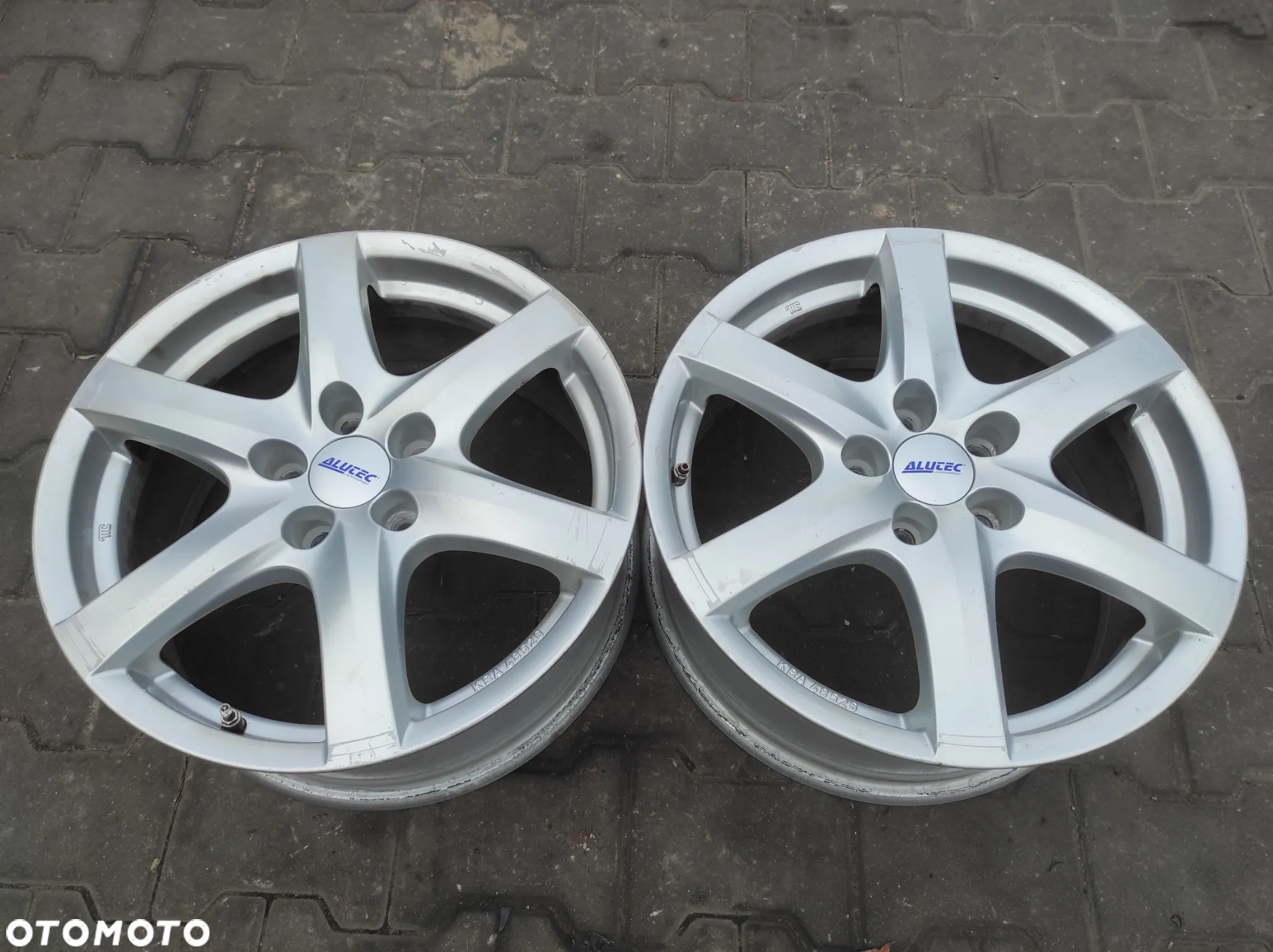 FELGI ALUFELGI KOŁA 5X112 R17 7.5J ET47 ALUTEC KBA48526 CAŁE PROSTE WYSYŁKA !!!!! - 5