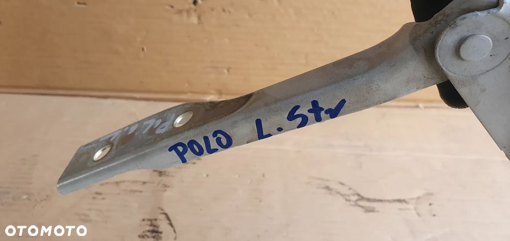 Zawias maski lewy przód przedni VW Polo V 6R 6R0823301A - 7
