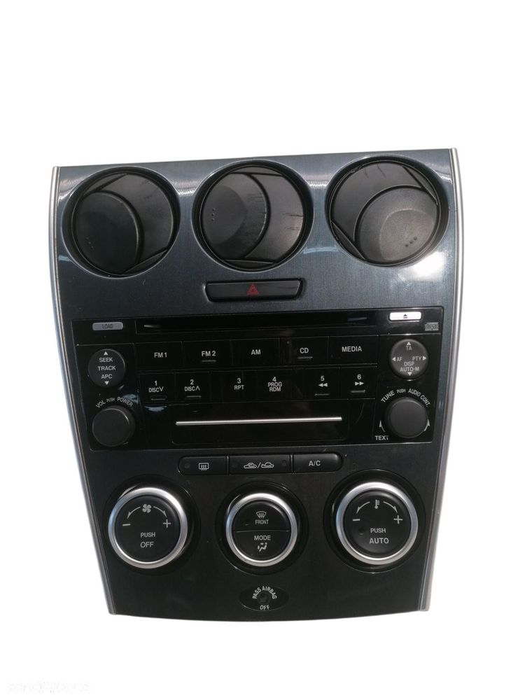 RADIO  PANEL STEROWANIA NAWIEW MAZDA 6 GG FL HB CQ-MM4570AK - 1