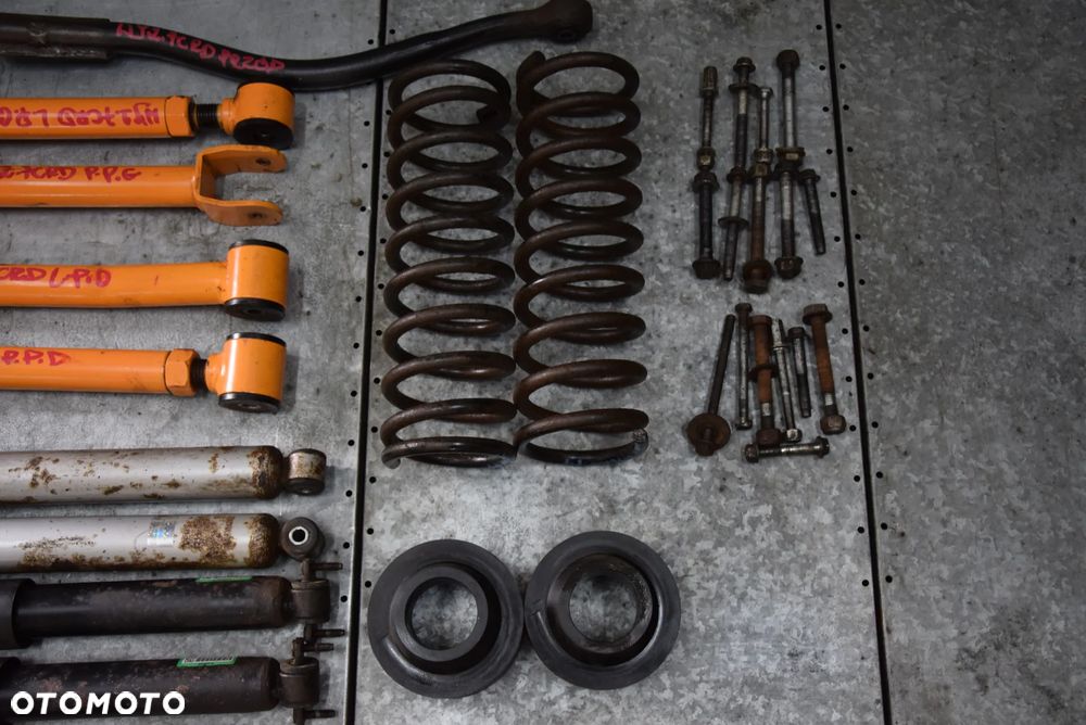JEEP GRAND CHEROKEE WJ SPRĘŻYNY AMORTYZATORY WAHACZE LIFT KOMPLET 99-05 - 9
