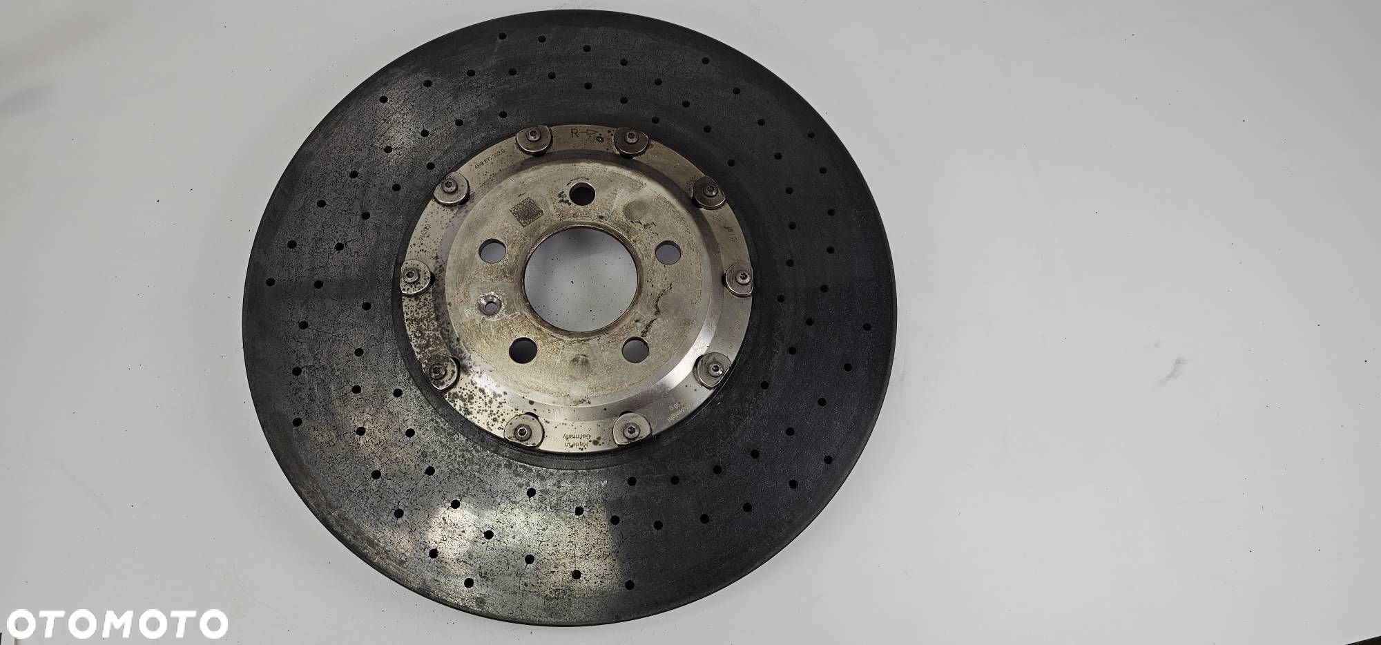 TARCZA HAMULCOWA PRZÓD AUDI S8 D4 PLUS 4H0615302G - 1