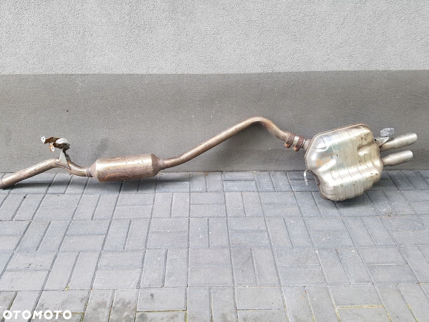 AUDI A4 B8 2,0 TDI tłumik końcowy wydech 8K0253611H - 4