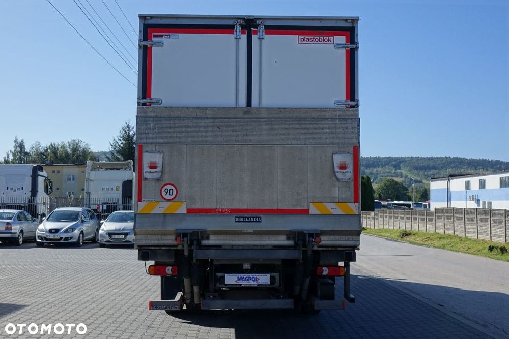 DAF LF 320 EURO 6/ CHŁODNIA PLASTOBLOK / CARRIER SUPRA 850Mt / AUTOMAT / DRZWI / WINDA ZAŁADUNKOWA - 6