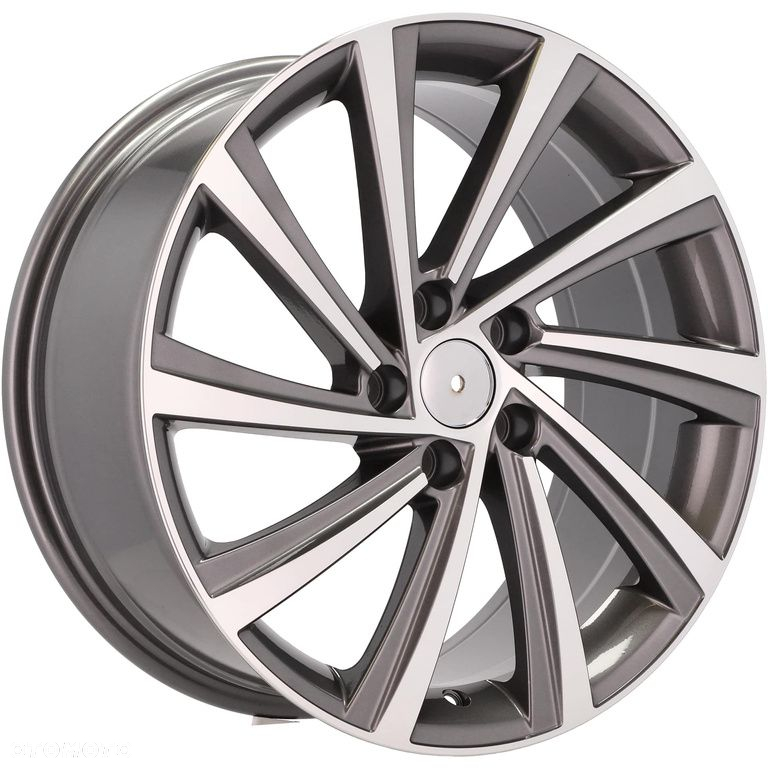 4x Felgi 18 m.in. do SKODA Enyaq Karoq Kodiaq Octavia IV Scout Superb VW Golf Tiguan - D2403 - 3