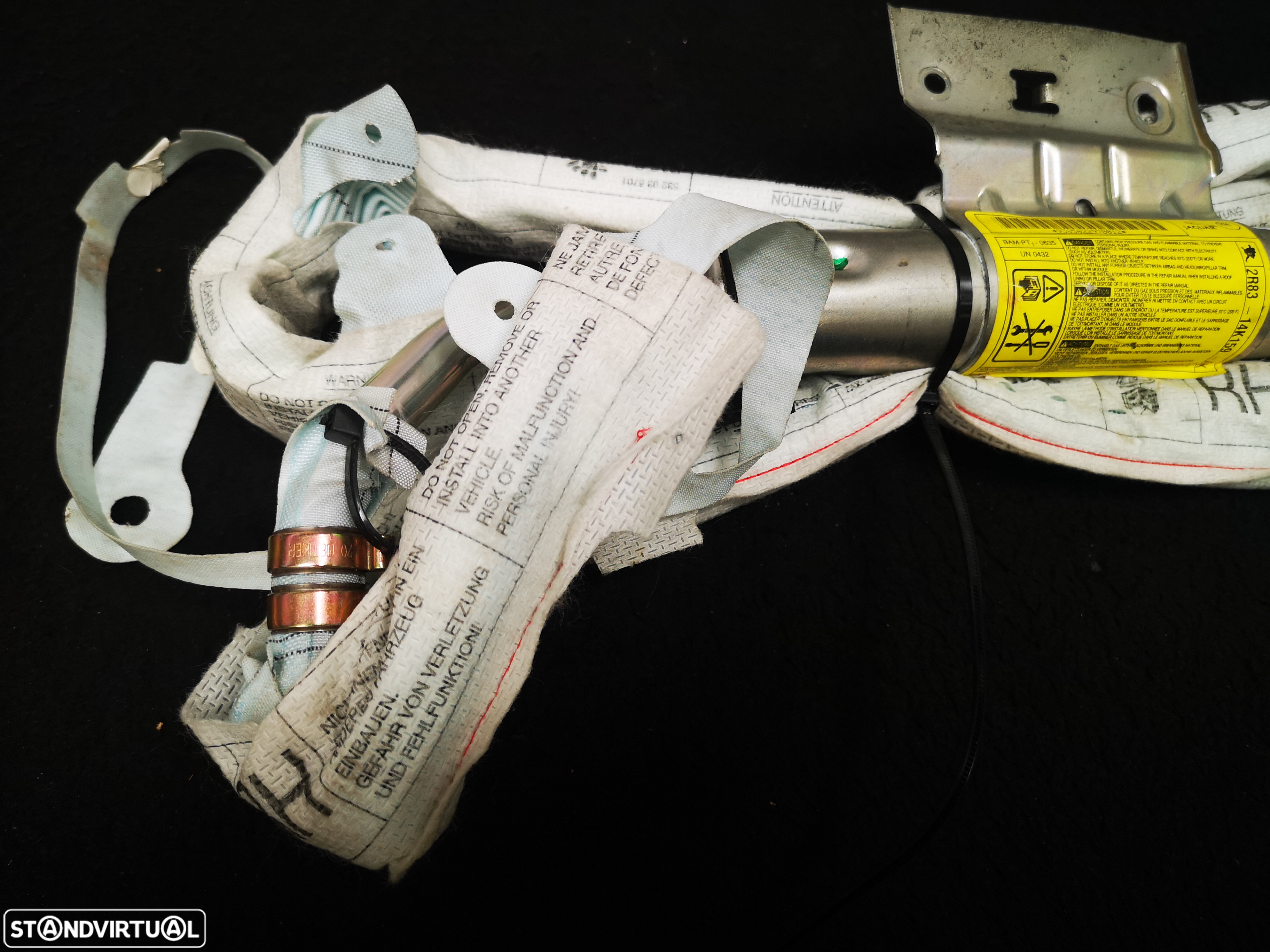Airbag cortina originais direita  Jaguar s-type Type-s 2004 - 3