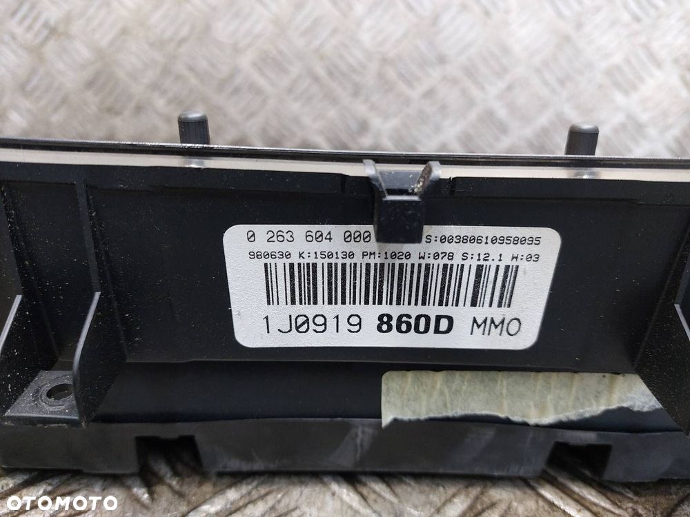 ZESTAW STARTOWY VOLKSWAGEN BORA I 1.6 8V 06A906019BF 4B0905851C 1J0919860D - 8