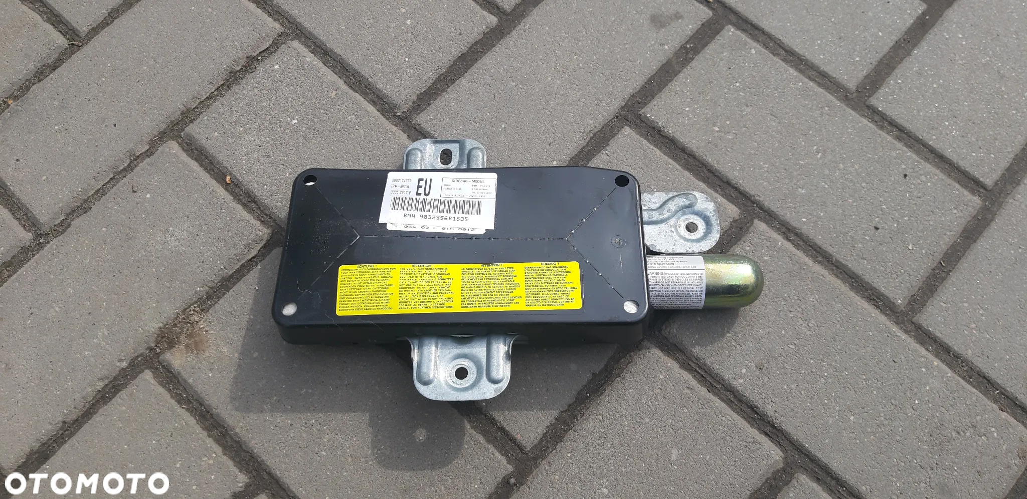 Poduszka AIRBAG drzwi przednich lewa BMW E46 3082174379 - 2