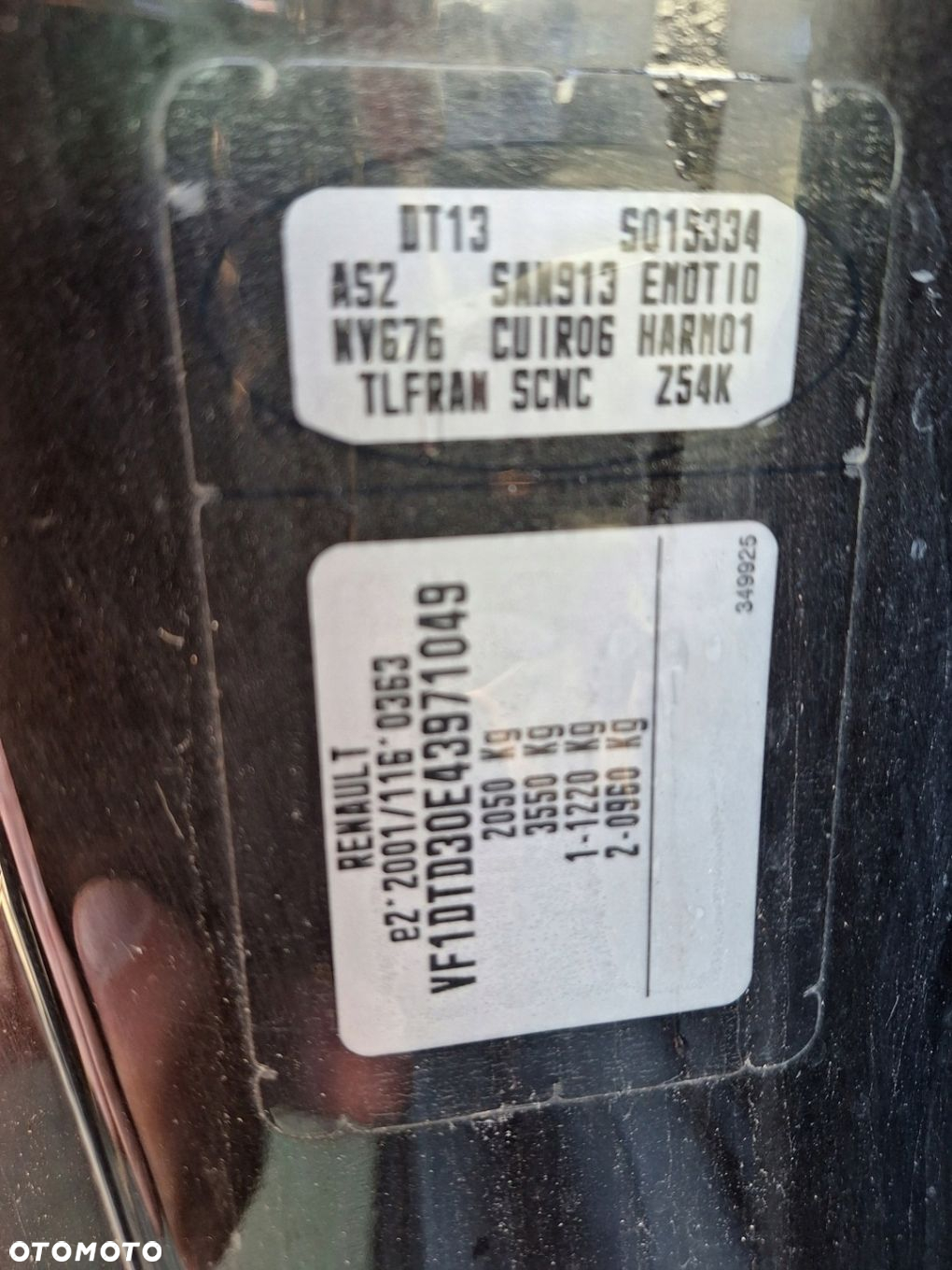RENAULT LAGUNA 3 III UCHWYT NA KUBEK NAPÓJ CUPHOLDER EUROPA - 4