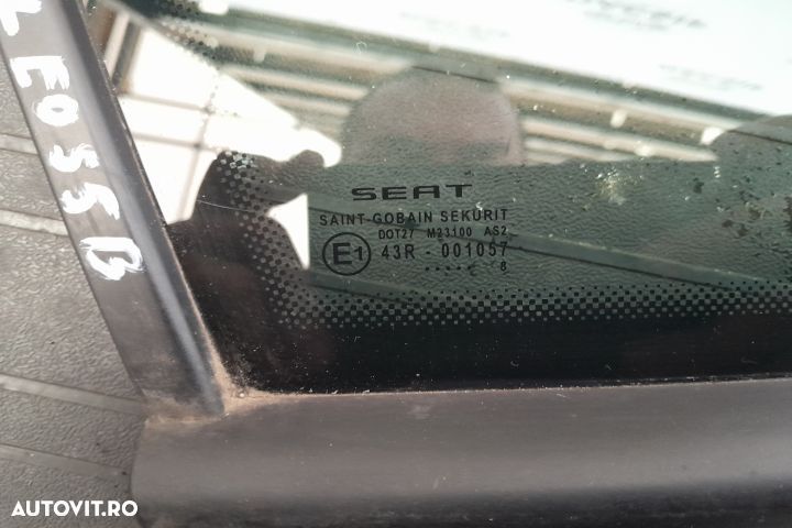 Geam usa fata dreapta 43R-001057 43R-001057 Seat Altea 1 [2004 - 2009 - 3