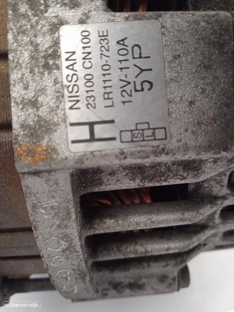 ALTERNADOR NISSAN MURANO I 2007 - 1